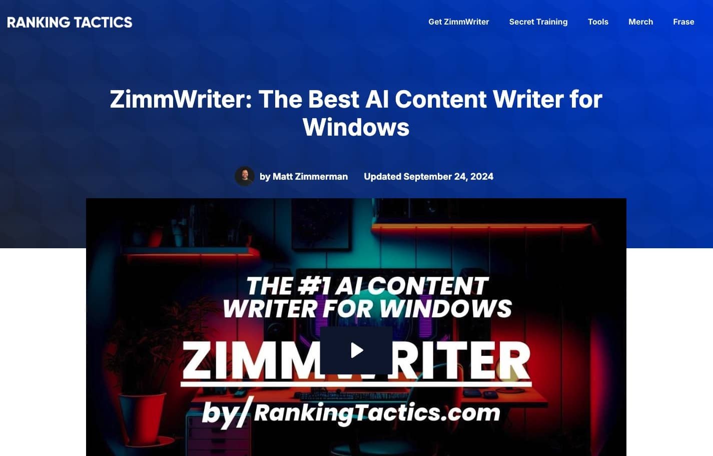 Zimmwriter